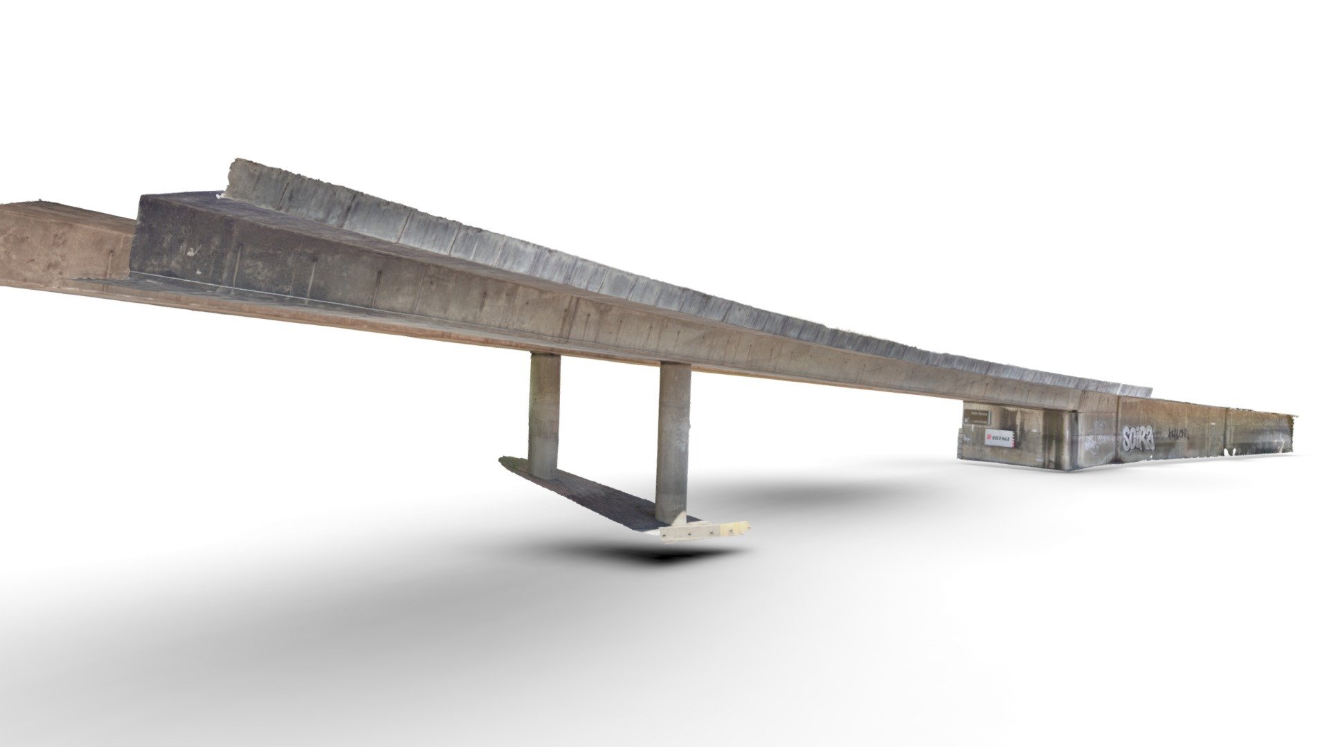 Pont béton précontraint