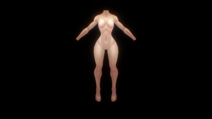 Female Body Reupload 3D Model
