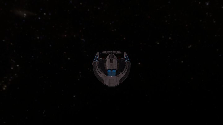 USS Vesta 3D Model