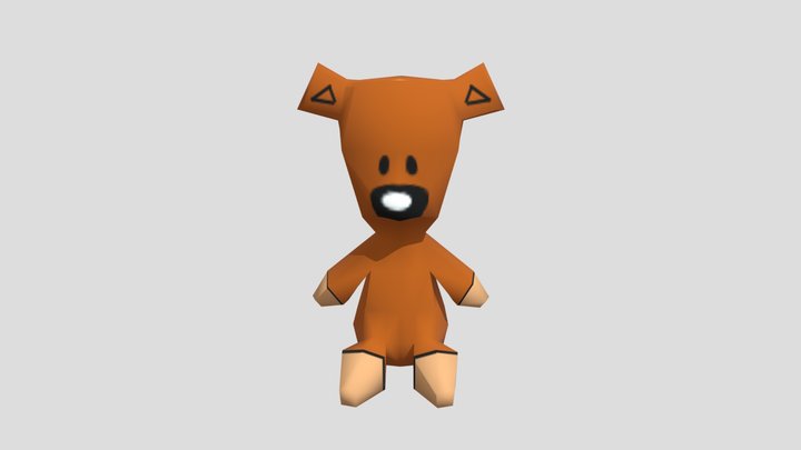 Wii - Mr Beans Wacky World - Teddy 3D Model