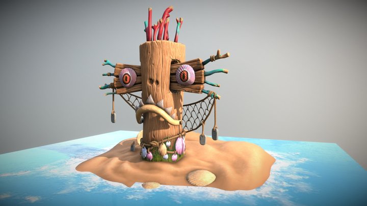 Primalfin Totem 3D Model