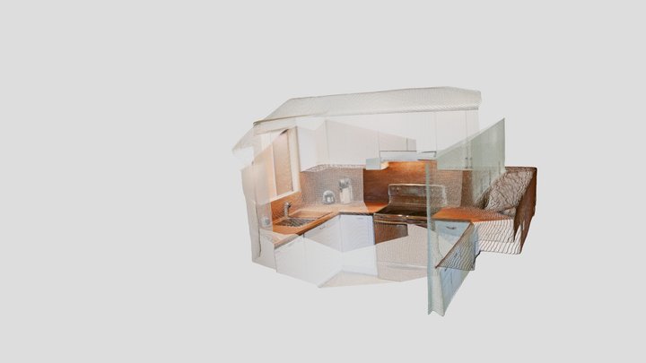 kitchen4_stylized 3D Model
