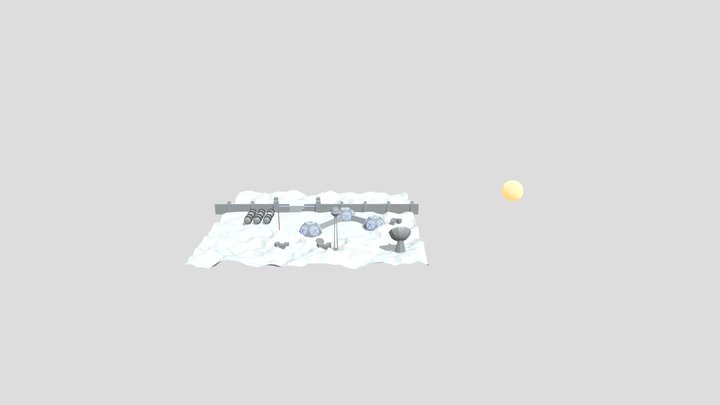 moonbase 3D Model