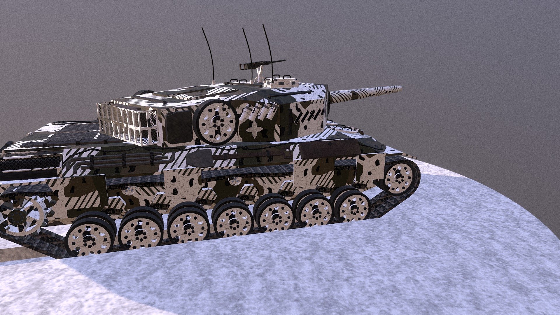 L-36 Prototype (French 105mm Smoothbore)