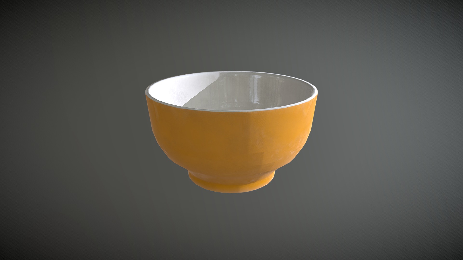 3D model Bowl - This is a 3D model of the Bowl. The 3D model is about a glass of tea.