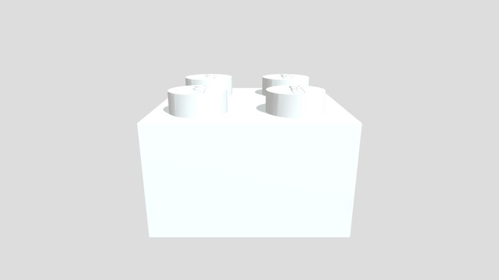 Laura_AreaVillanueva_LEGO_2x2 3D Model