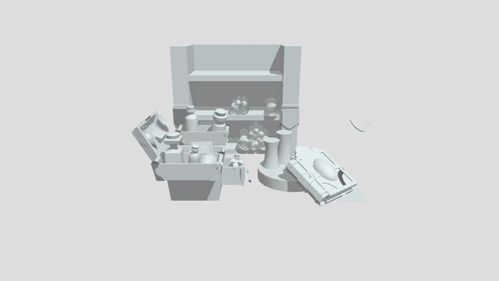 Witchbox 3D Model
