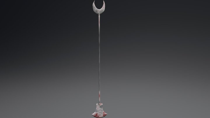 Monkspade Weapon 3D Model