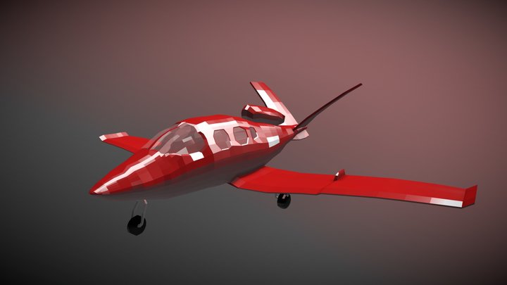 CIRRUS vision sf50  jet 3D Model