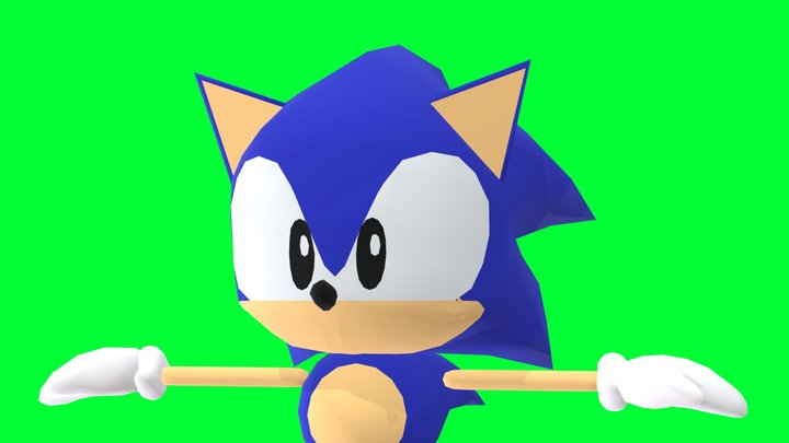 jam-sonic-cgi-version 3D Model