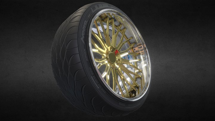 wheel 014 3D Model