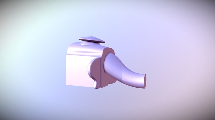 1105WORK-Elephant Speaker 3D Model