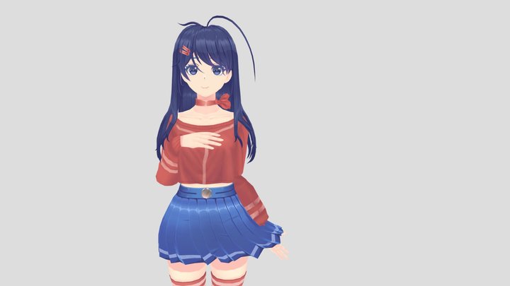 KindMita Animation 3D Model