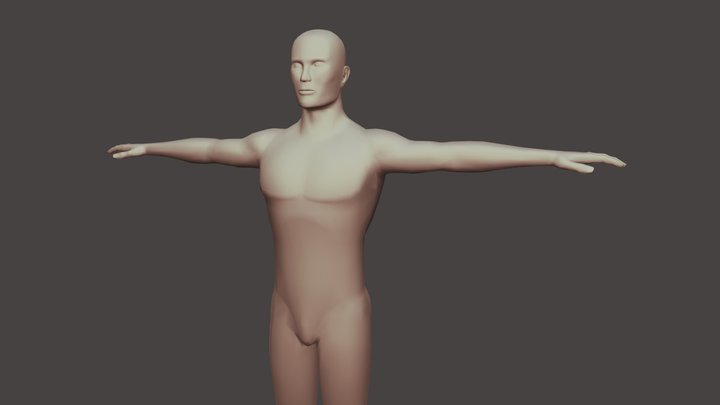 Male base 3D Model