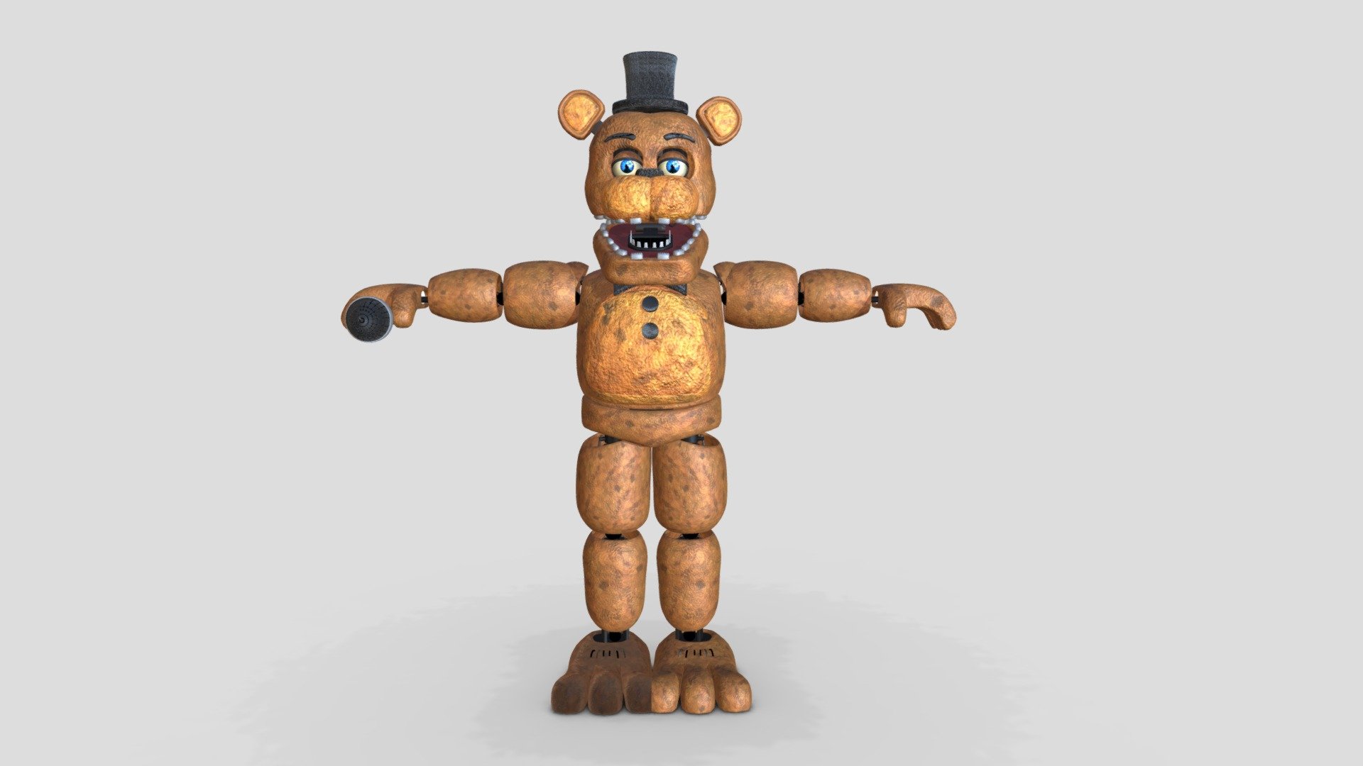 Unwithered Freddy - Download Free 3D Model By Withered Freddy ...