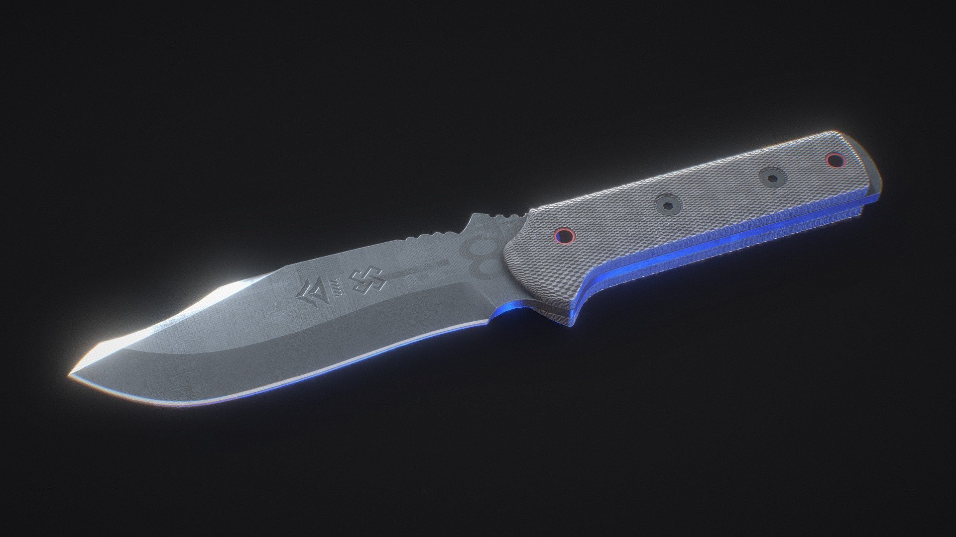 SCIFI Cyberpunk Knife - Download Free 3D model by re1monsen [bb87e32 ...