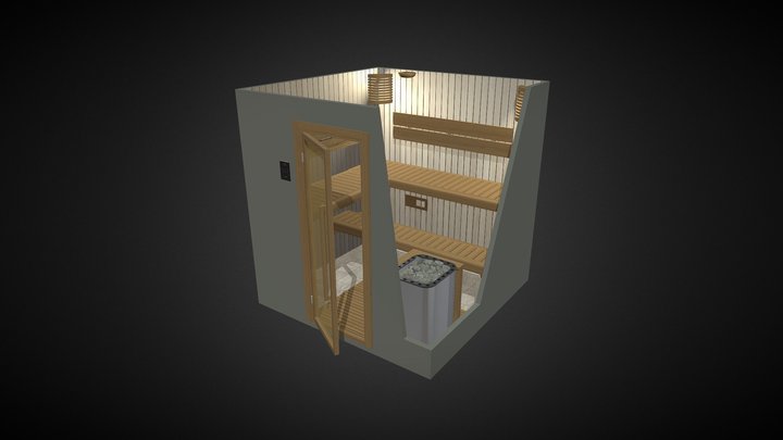 sauna (project 2) 3D Model