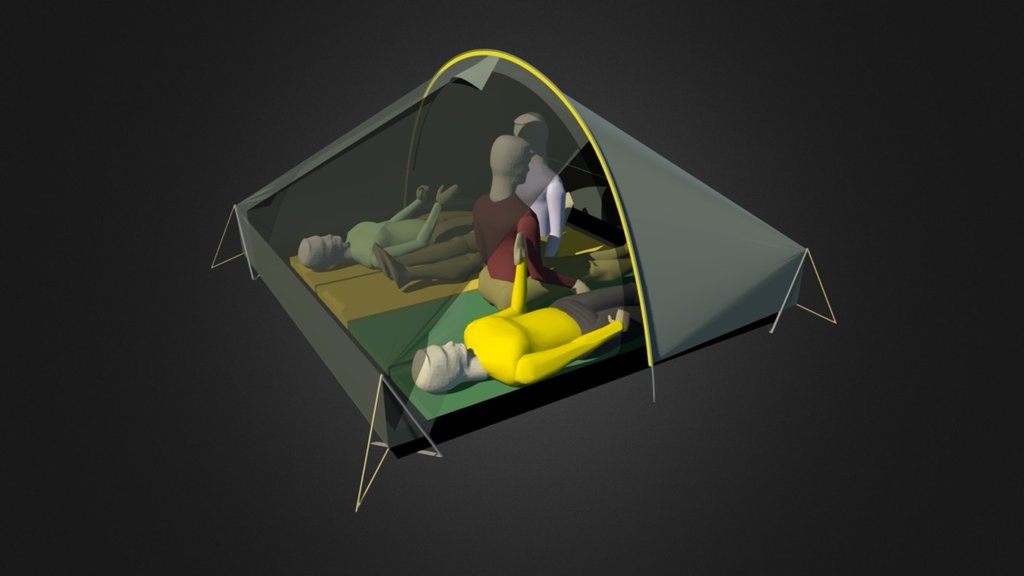Hogback 3D model by Tarptent [bb88c6f] Sketchfab