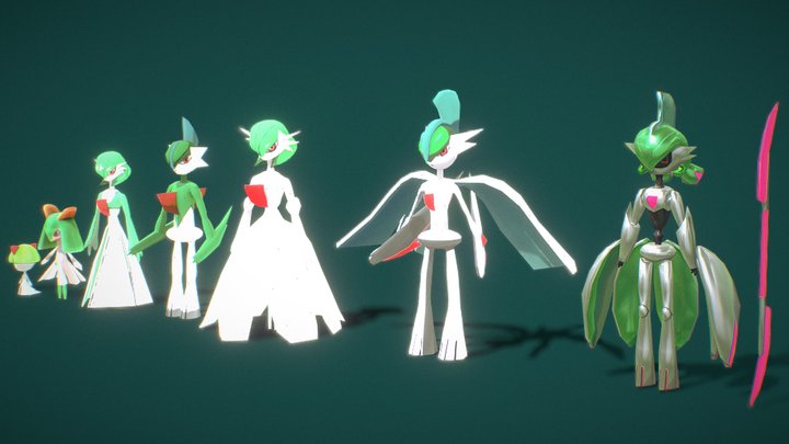 Pokemon Gardevoir R18 | 3D Print Model