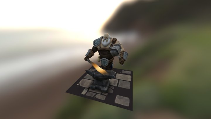The Blacksmith Of Endoreus 3D Model