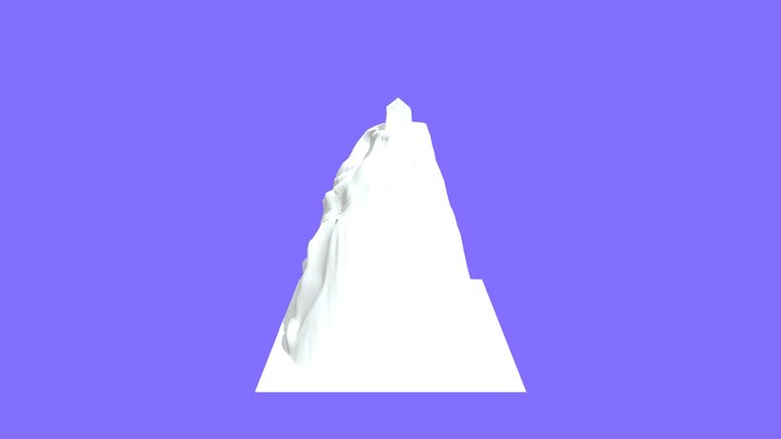 IS5110 Mountain After 3D Model