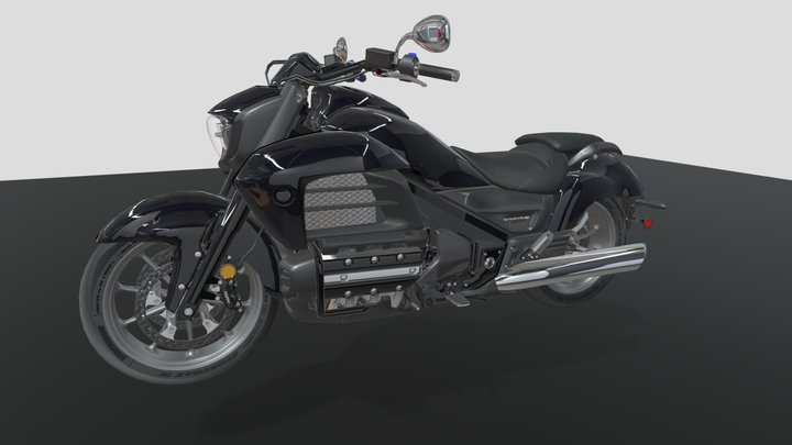 Honda valkyrie 3D Model