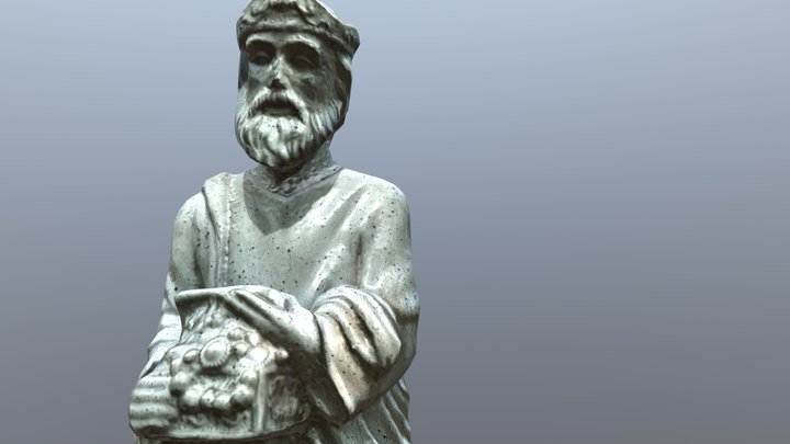 Holy Statue 3D Model