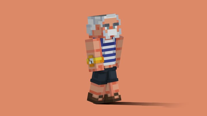 model steve 3D Model