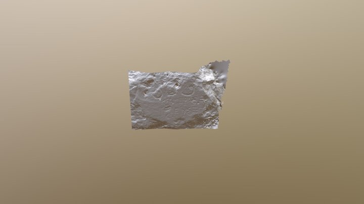 A Greek Inscription 3D Model