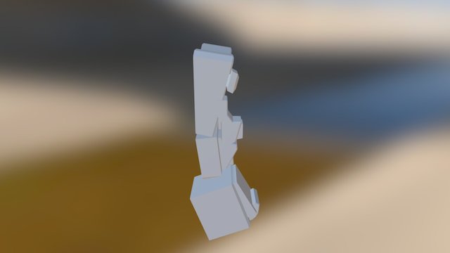 Console 3D Model