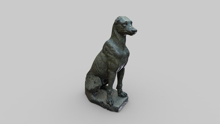 Roman Dog Statue – Modello 3D gratuito STL