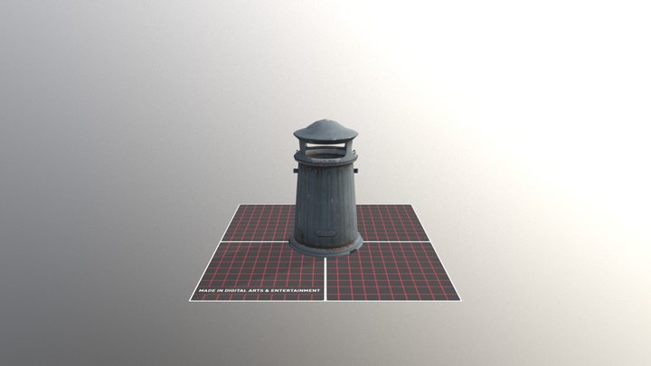 Prop_vuilbak 3D Model