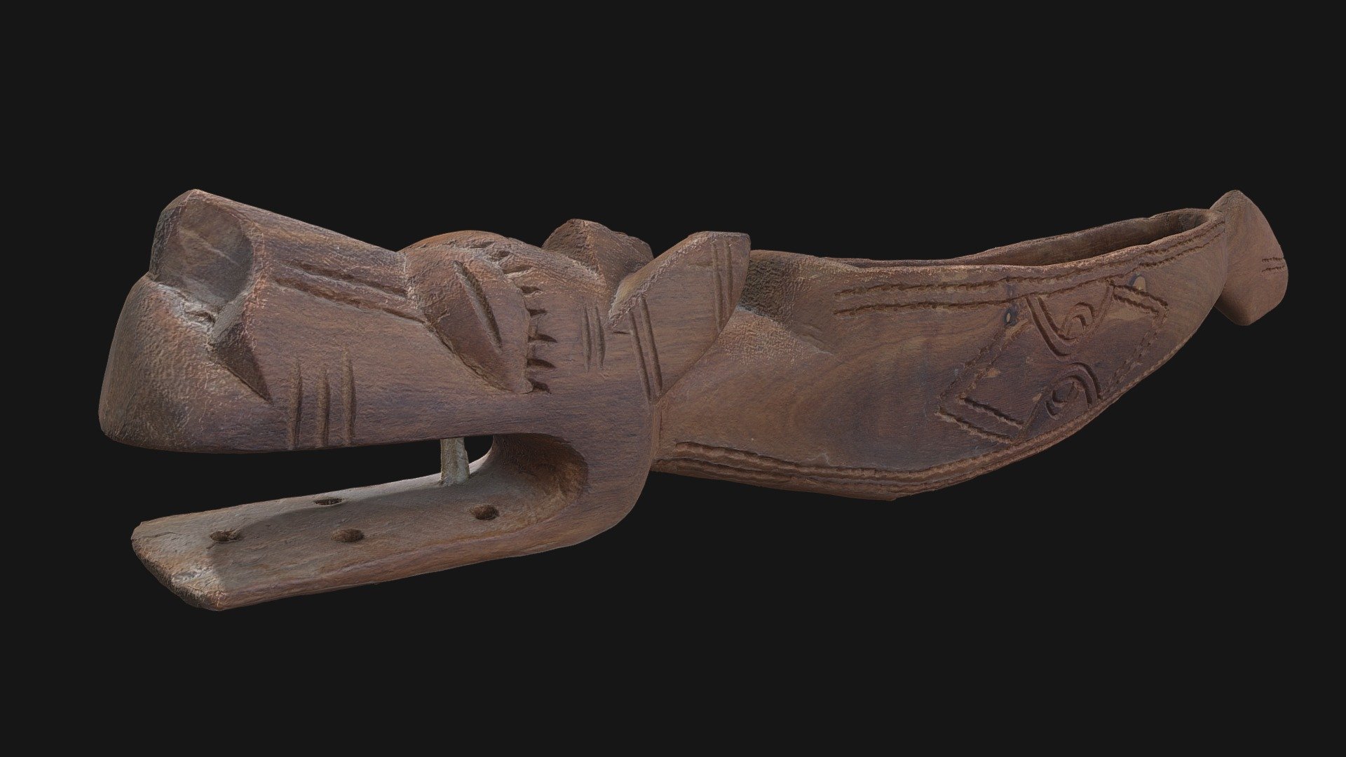 Wooden Seadragon Boat #CultureScanningChallenge