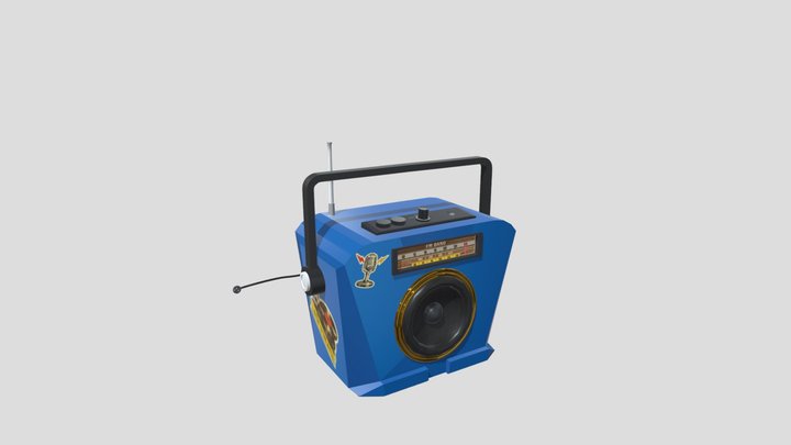 Simple Radio – Modèle 3D gratuit STL
