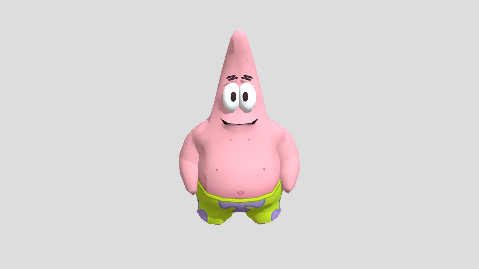 patrick star - Download Free 3D model by Kyle.withem [bb93e12] - Sketchfab