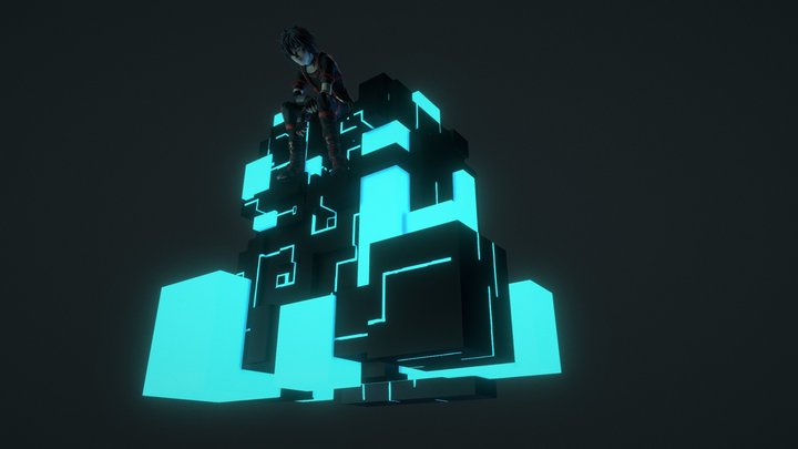 Luciel V2 In pose 3D Model