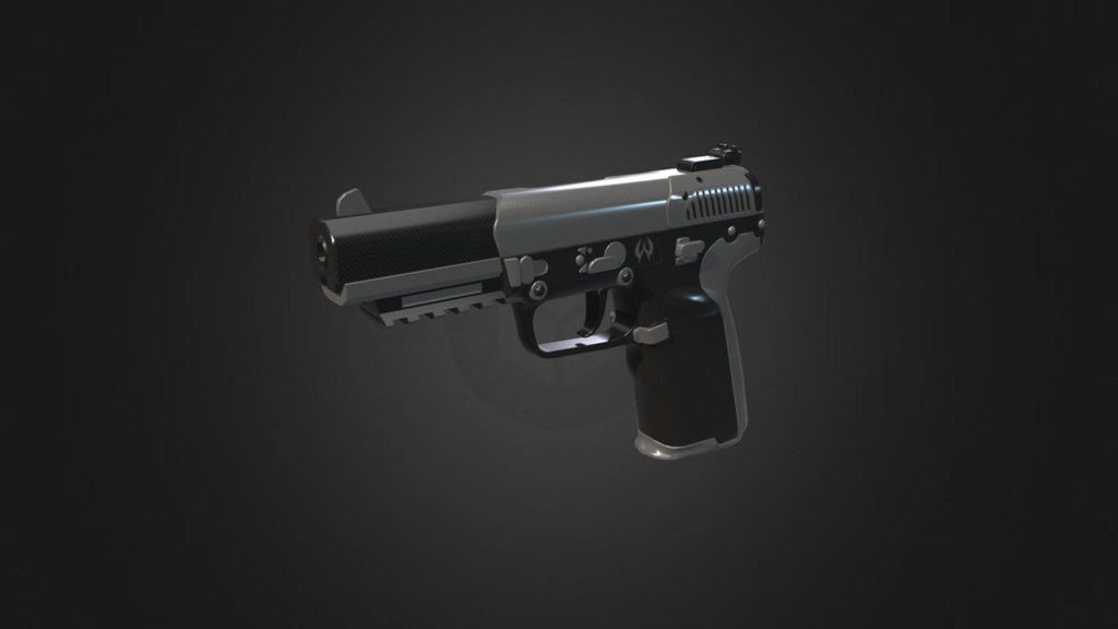 Five-seveN Suave - 3D model by DM (@danielmarques) [bb94795] - Sketchfab