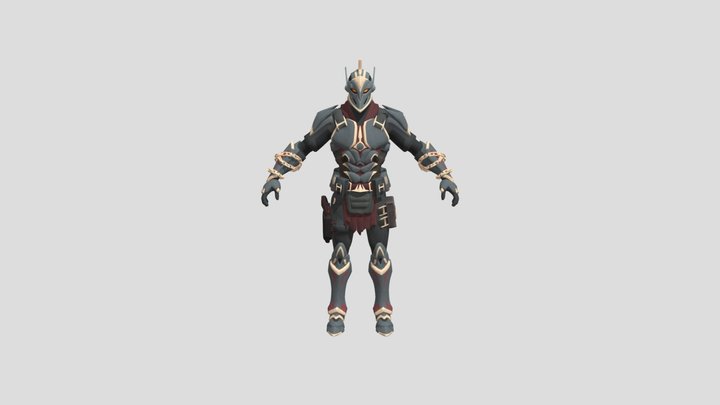 Ares-fortnite-skin 3D Model