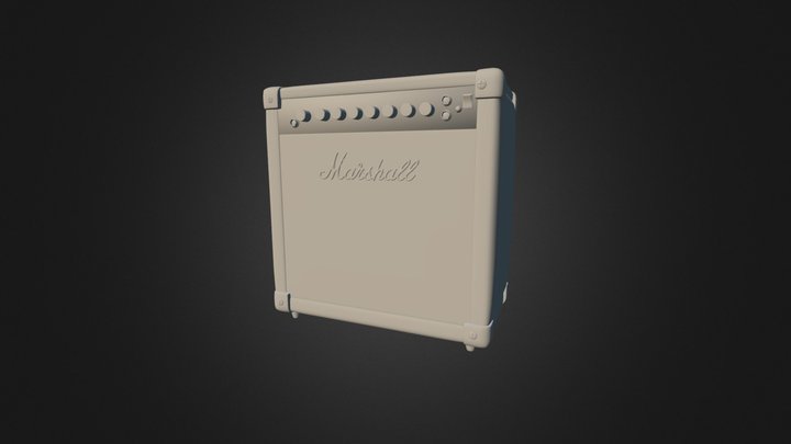 Marshall Amp1 3D Model