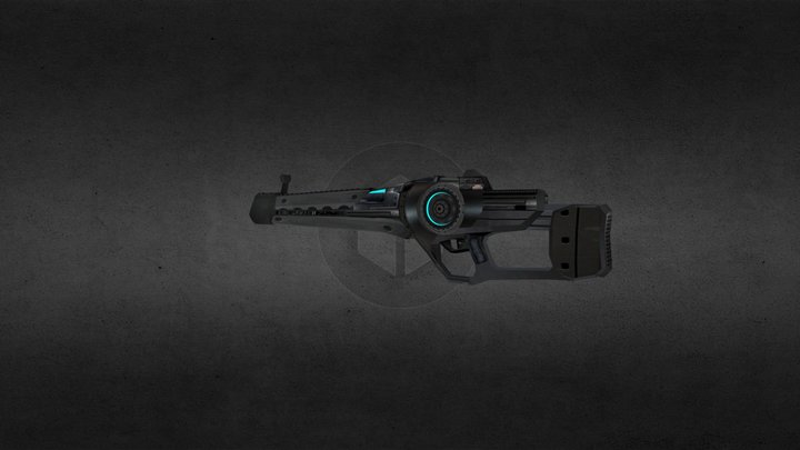 Falcon Rilfe 3D Model