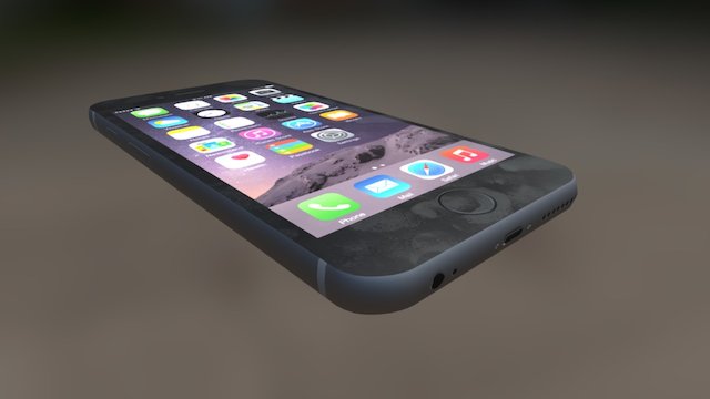 iPhone 6 3D Model