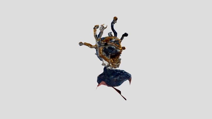 golden beholder 3D Model