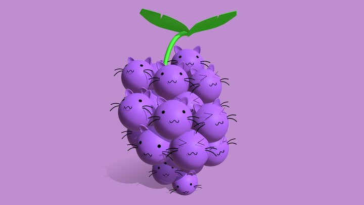 grape 3D Model