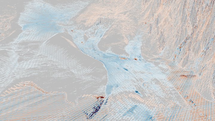 Siple Coast ICESat-2 point cloud 3D Model