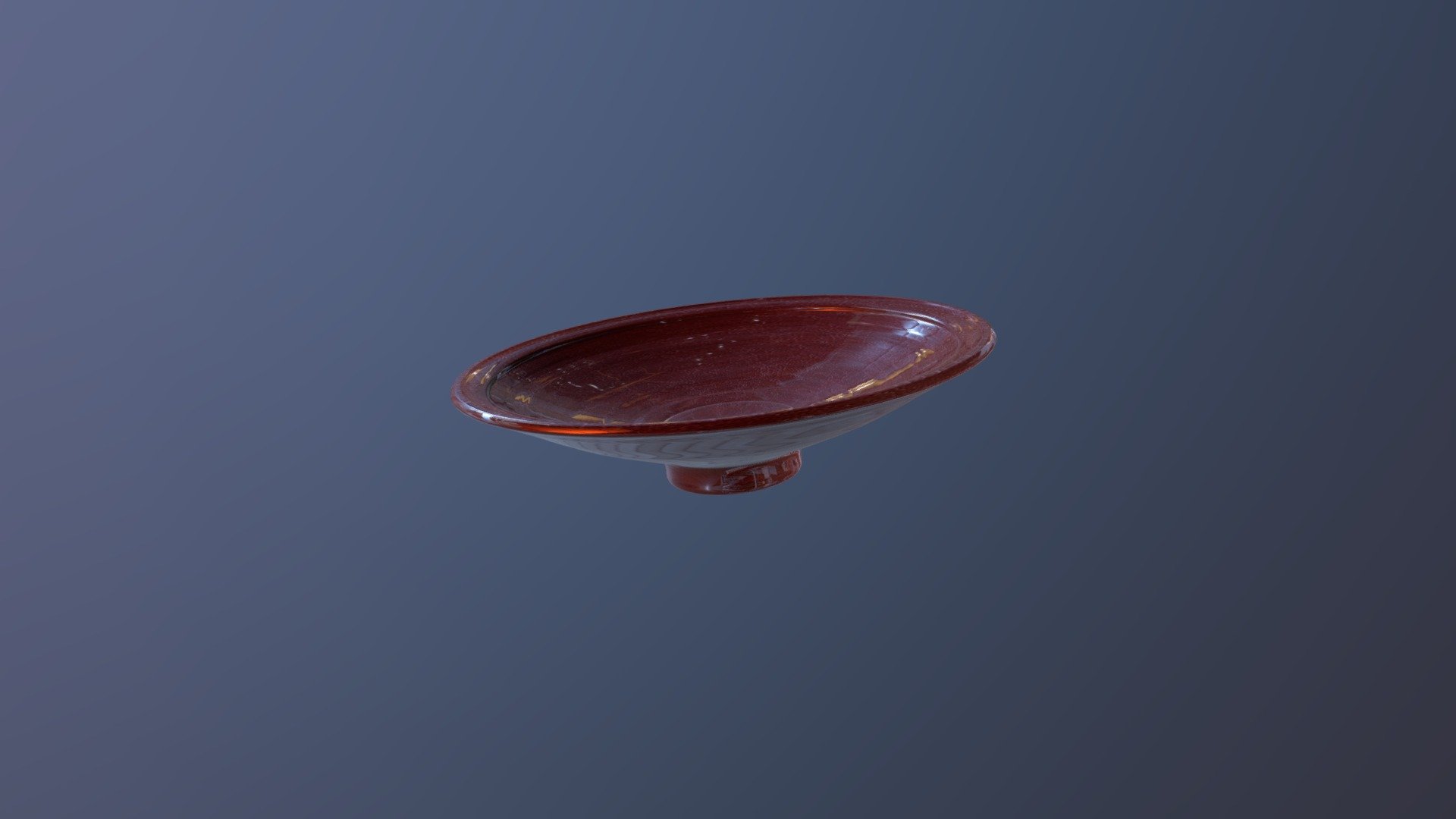 Plato de barniz rojo gaditano-Tipo Kouass