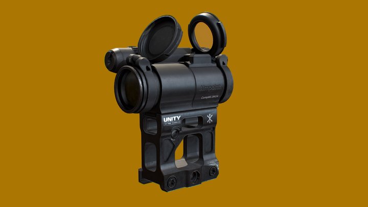 Sight with mount 3D Model
