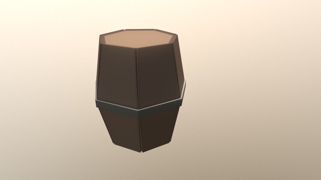 Barrel — Sketchfab embed 3D viewer