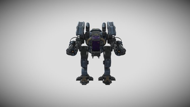 Mech "MARK III" 3D Model