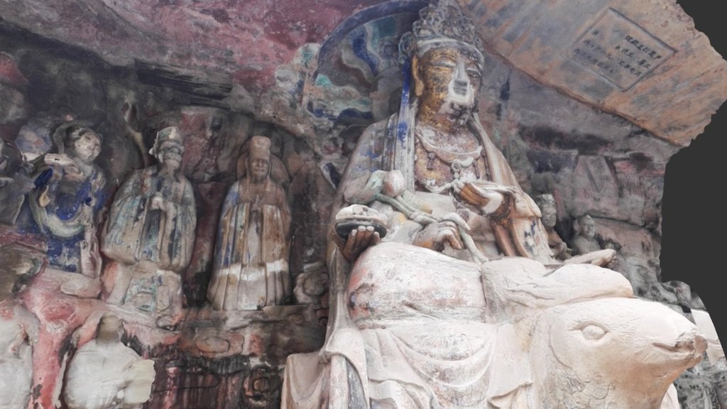 Dazu Rock Carvings (Model 8)