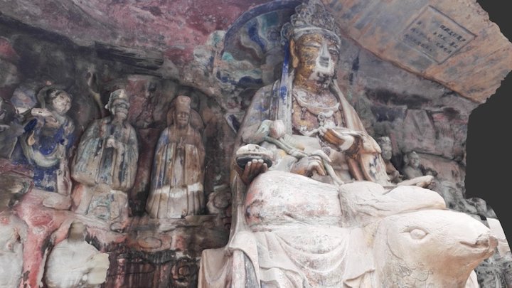 Dazu Rock Carvings (Model 8) – Modelo 3D gratuito STL